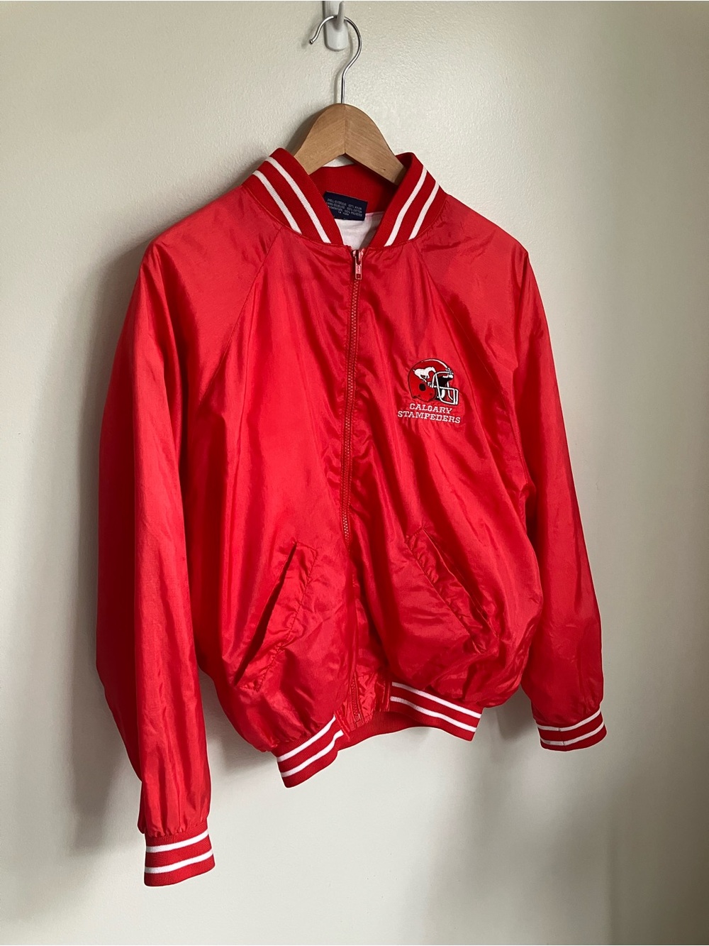 Vintage Calgary Stampeders Bomber Jacket